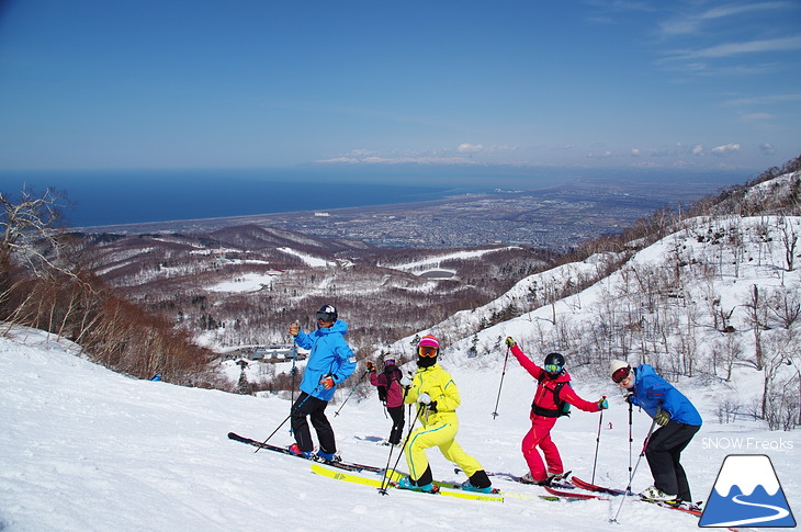 サッポロテイネ モノスキーで春雪遊び・尾形信とゆかいな仲間たち♪